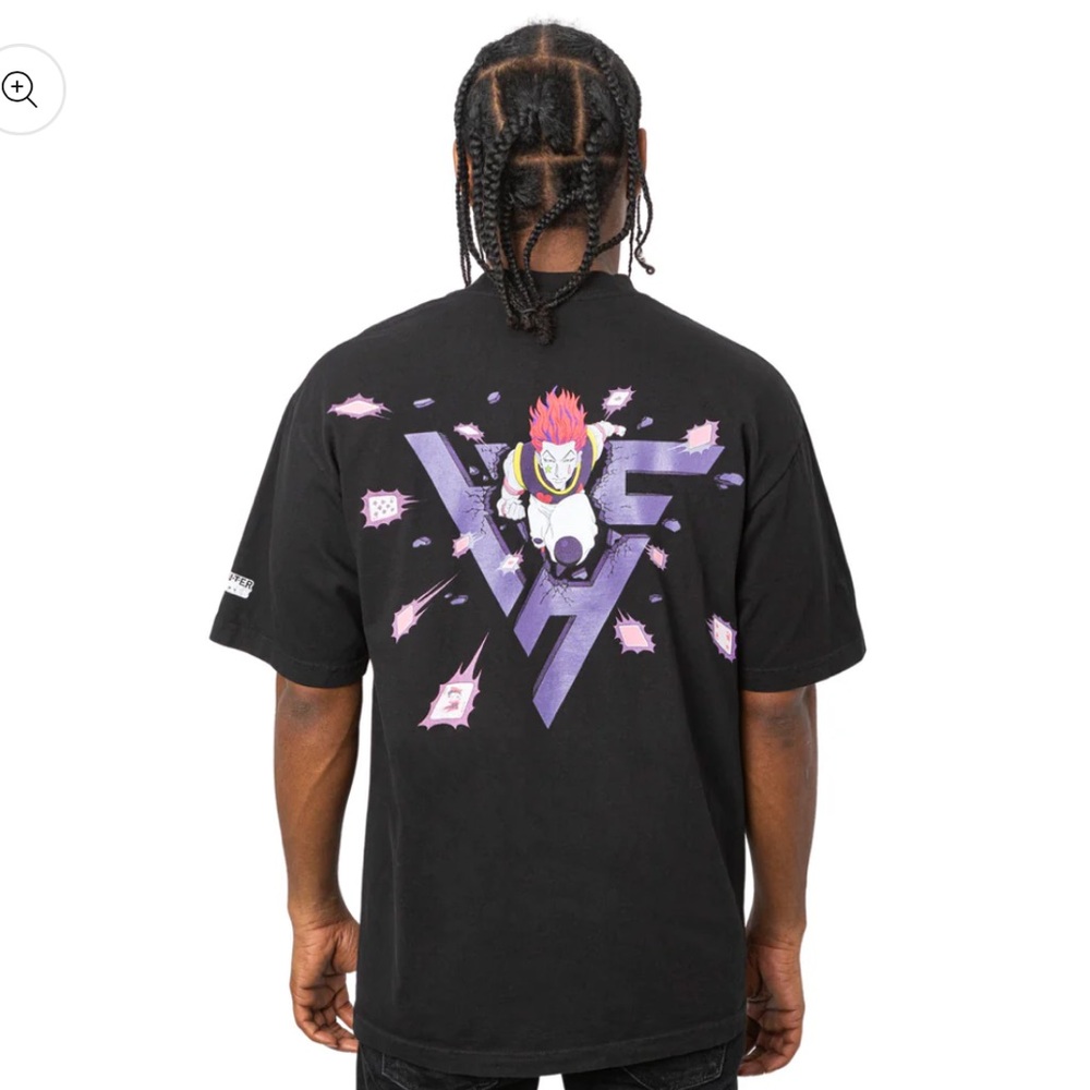 NEW HXH 2XL HISOKA BREAKTHROUGH SHIRT (BLACK)